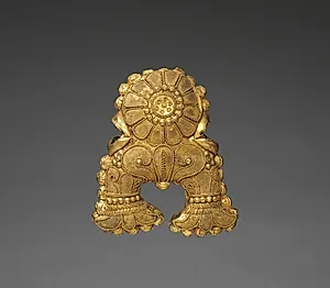 Triratna Pendant by Unknown Artist