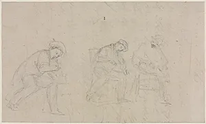 Tuning by William Sidney Mount (American, 1807–1868)