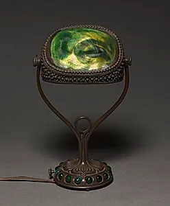 Turtleback Reading Lamp by Tiffany Glass & Decorating Company (America, New York, 1892–1902)