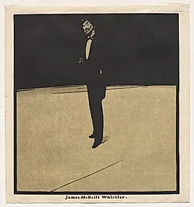 Twelve Portraits: James McNeil Whistler by William Nicholson (British, 1872–1949)
