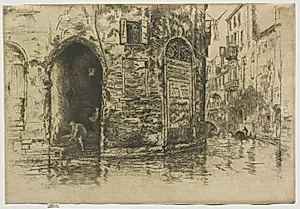 Two Doorways by James McNeill Whistler (American, 1834–1903)