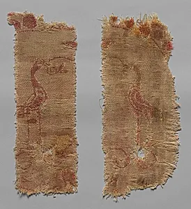Two Fragments of Large Scale Roundel by Unknown Artist