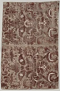 Two Joined Panels of "Fortuny Painted Velvet" by Mariano Fortuny y Madrazo (Spanish, 1871–1949)