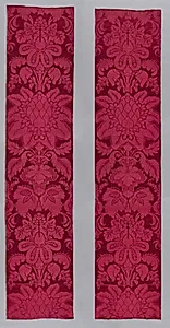 Two Large Damask Cloths by Unknown Artist