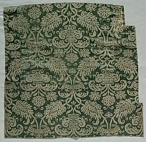 Two Lengths of Textile by Unknown Artist