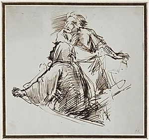 Two Male Figures