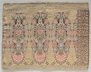 Two Pieces from a Scarf by Unknown Artist