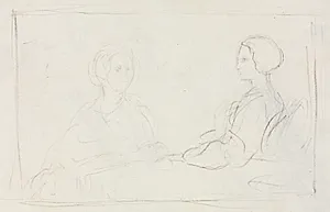 Two Seated Women (verso) by Edgar Degas (French, 1834–1917)