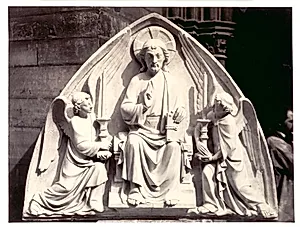 Tympanum, Strasbourg Cathedral by Charles Marville (French, 1813–1879)