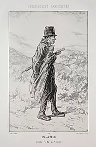 Un Auteur by Paul Gavarni (French, 1804–1866)