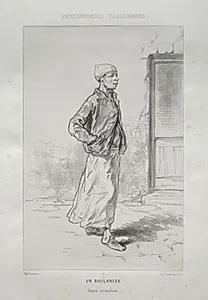 Un Boulanger by Paul Gavarni (French, 1804–1866)