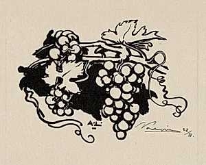 Un Cul-de-lampe by Auguste Louis Lepère (French, 1849–1918)