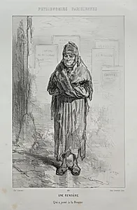 Une Rentière by Paul Gavarni (French, 1804–1866)