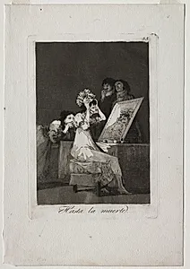 Until Death, Plate 55 by Francisco de Goya (Spanish, 1746–1828)