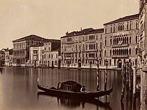 Untitled (Venetian Gondola) by Unknown Artist