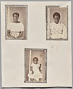 Untitled (West Indian Women Being Measured) by Unknown Artist