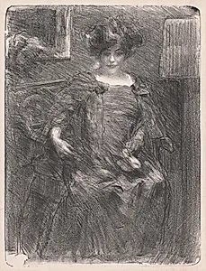 Untitled (Woman) by Albert de Belleroche (British, 1864–1944)