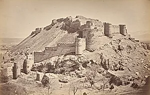 Upper Bala Hissar, from West by John Burke (Irish, 1845–1915)