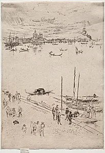 Upright Venice by James McNeill Whistler (American, 1834–1903)