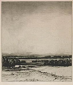 Valley of the Tay by David Young Cameron (British, 1865–1945)
