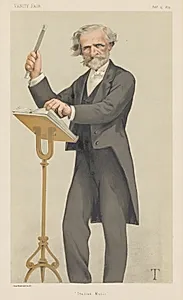 Vanity Fair: "Italian Music" by Théobald Chartran (French, 1849–1907)