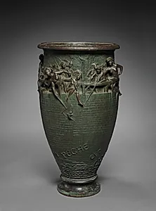 Vase by Gustave-Joseph Chéret (French, 1838–1894)