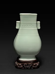 Vase in Form of Archaic Hu by Unknown Artist
