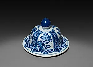 Vase with Cover (lid) by Unknown Artist