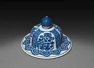 Vase with Cover (lid) by Unknown Artist