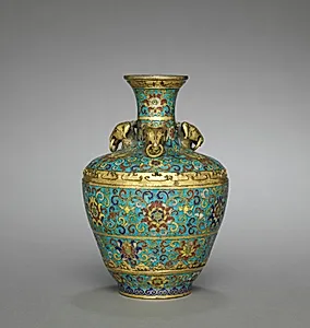Vase with Three Rams' Heads by Unknown Artist