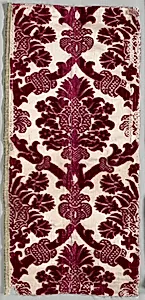 Velvet BrocadeTextile by Unknown Artist