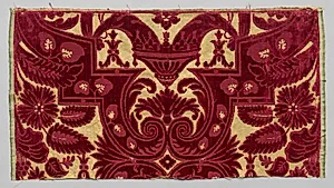 Velvet Fragment by Unknown Artist