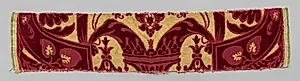 Velvet Fragment by Unknown Artist
