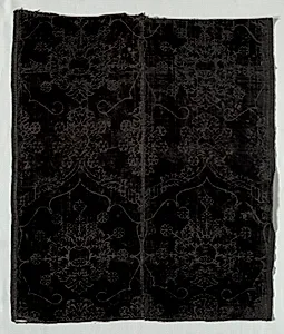 Velvet Fragment by Unknown Artist