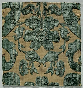Velvet Fragment by Unknown Artist