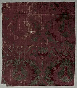 Velvet Fragment by Unknown Artist