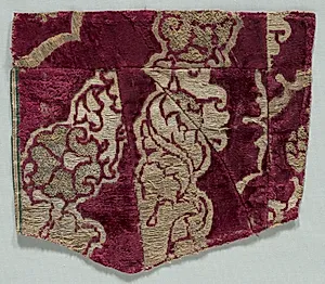 Velvet Fragment by Unknown Artist