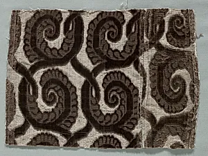 Velvet Fragment by Unknown Artist