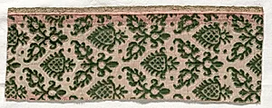 Velvet Fragment by Unknown Artist