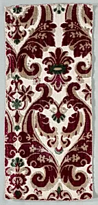 Velvet Fragment by Unknown Artist