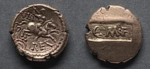 Verica Stater: Sunken Tablet (obverse); Horse and Rider (reverse) by Unknown Artist