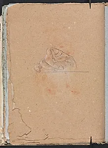 Verona Sketchbook:Right hand (page 26) by Francesco Lorenzi (Italian, 1723–1787)