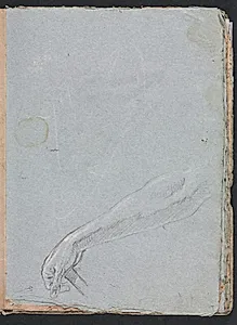 Verona Sketchbook: Right hand (page 7) by Francesco Lorenzi (Italian, 1723–1787)