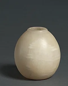 Vessel in the Form of an Ostrich Egg by Unknown Artist
