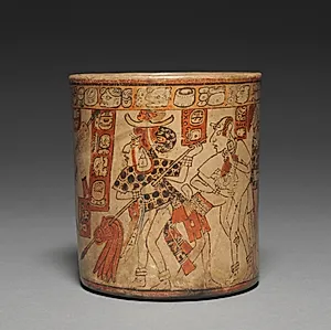 Vessel with Battle Scene by Unknown Artist