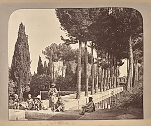 View in the Large Garden, Jellalabad by John Burke (Irish, 1845–1915)