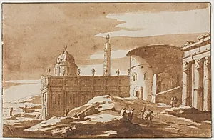 View of Ancient Buildings