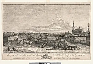 View of Dresden by Bernardo Bellotto (Italian, 1721–1780)