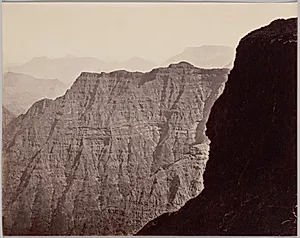 View of Hills near Mahabaleshwar by Colin Murray (British, 1840–1884)
