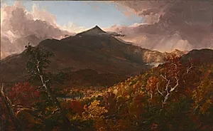 View of Schroon Mountain, Essex County, New York, After a Storm by Thomas Cole (American, 1801–1848)